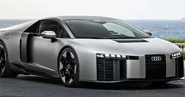 Audi yeni superkarını hərəkətdə nümayiş etdirdi...