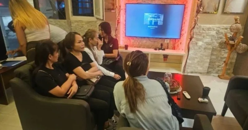 Masaj salonlarına qarşı əməliyyat: 31 əcnəbi qadın saxlanıldı