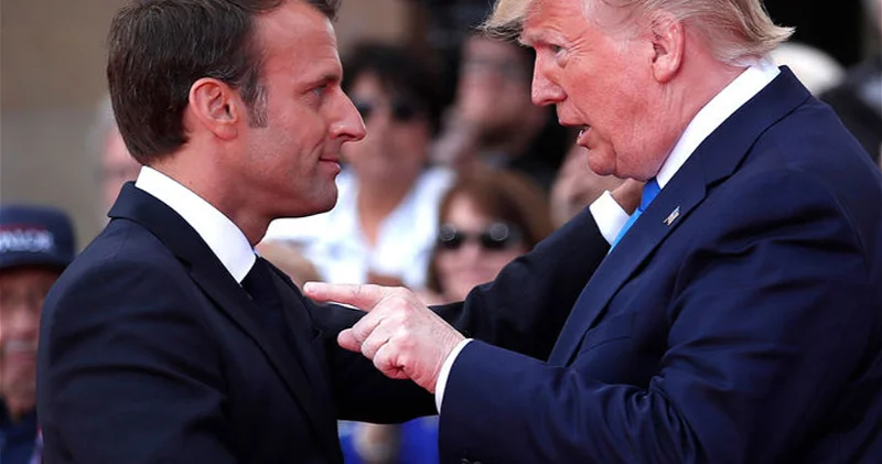 Трамп пригрозил Макрону новыми пошлинами