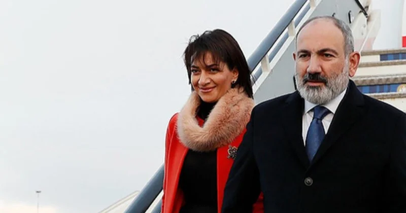Paşinyan həyat yoldaşını ABŞ yə ezam etdi