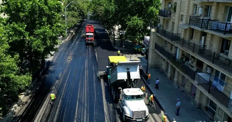 Paytaxtda yollar yenilənir: 6 rayonda təmir işlərinə start verilir