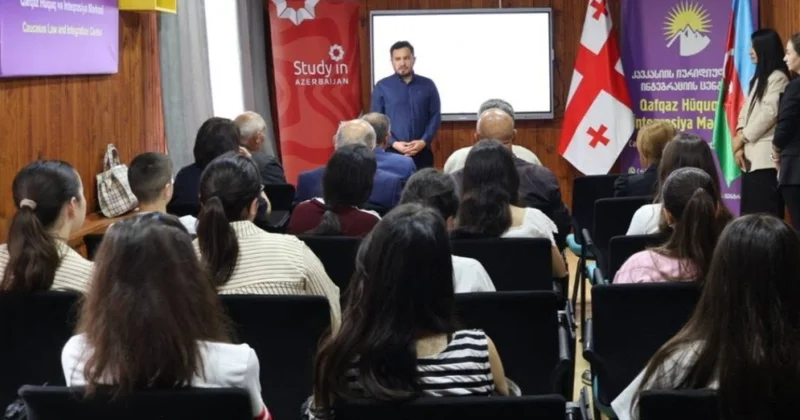 Bolnisidə “Azərbaycanda Təhsil İmkanları” mövzusunda infosessiya təşkil olunub