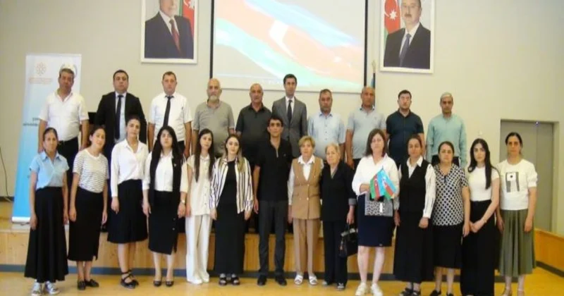 Ağdamın Baharlı qəsəbəsində şəhid ailələri və müharibə iştirakçıları ilə görüş keçirilib