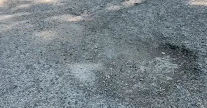 Şamaxı şəhərində YOL PROBLEMİ: Sakinlər şikayətçidirlər