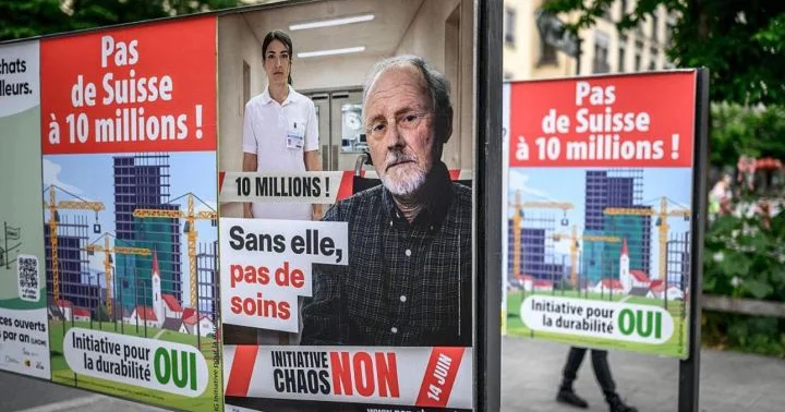 İsveçrə 10 milyonluq ölkə limitinə yox deyib