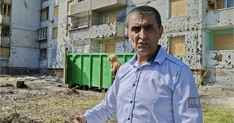 Азербайджанец поживающий в Киеве, о ракетном ударе России: Повсюду был хаос