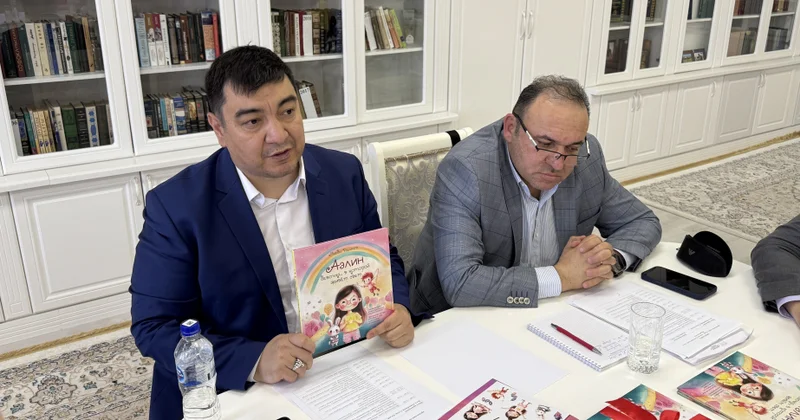 Astanada Madi Raimovun “ Aelin qəlbində nur daşıyan qız” adlı uşaq kitabının təqdimatı olub