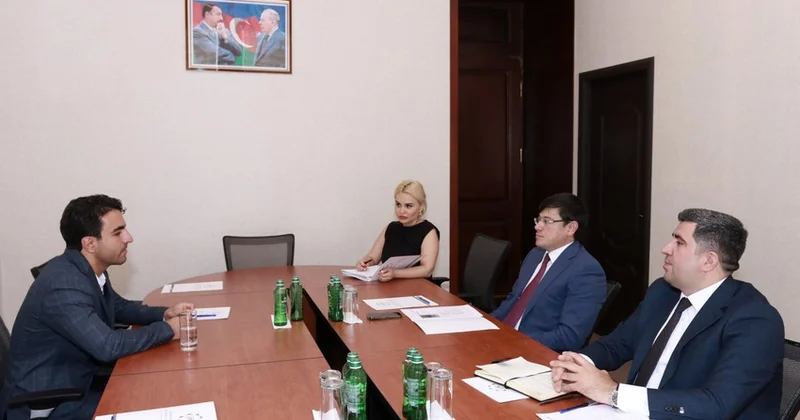 Fuad Muradov dördüncü “Yüksəliş” müsabiqəsinin qalibi ilə görüşüb