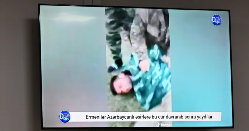 Ermənistan silahlı qüvvələrinin azərbaycanlıları əsir götürərkən işgəncə vermələrini əks etdirən videokadrlar məhkəmədə nümayiş etdirilib