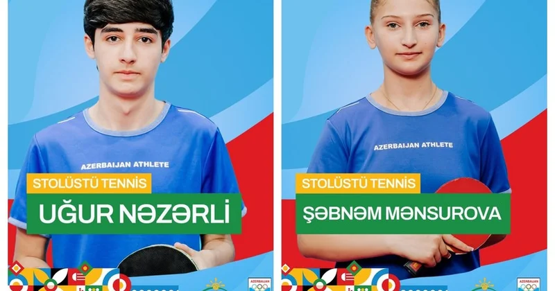 EYOF da Azərbaycanı təmsil edəcək stolüstü tennisçilər müəyyənləşib