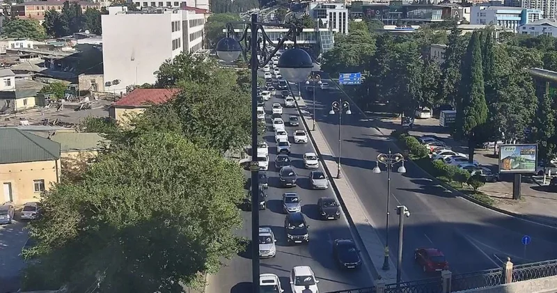 Bakının hansı küçələrində sıxlıq var? 15.07.2025