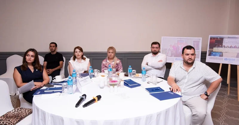 ÜST nin Azərbaycandakı nümayəndəliyi media təmsilçiləri ilə bir araya gəldi