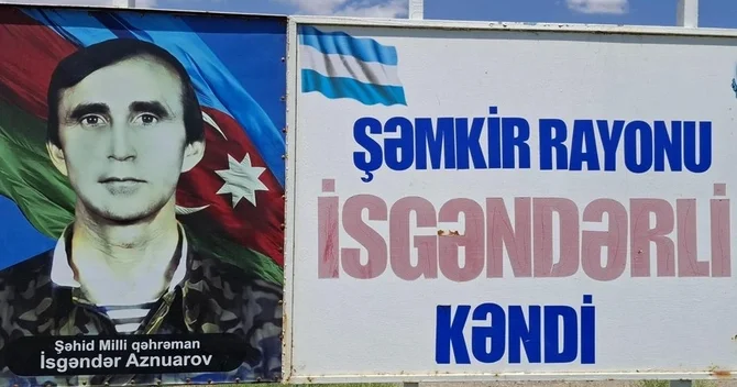 Şəmkirdə Milli Qəhrəmanın adını daşıyan kənddə içməli su problemi həll olunub
