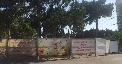 Park adıyla hasarlanan ərazidə nə tikilib? Nizami rayonunda növbətı fırıldaq (FOTOLAR)