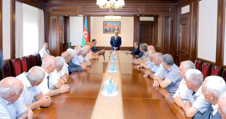 Səlahiyyətli nümayəndə Ordubad rayon ictimaiyyətinin nümayəndələri ilə görüşüb