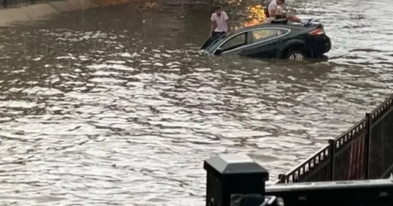 Nyu York və Nyu Cersi daşqınların əsarətində: Fövqəladə vəziyyət elan olundu