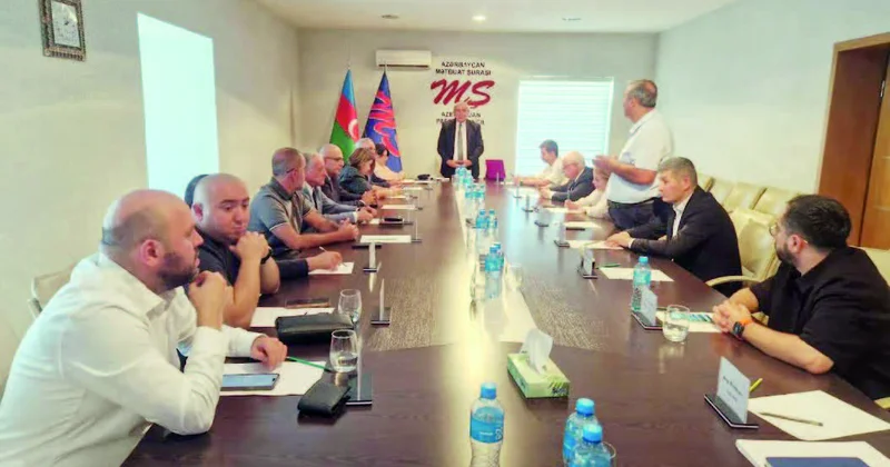 Azərbaycan Mətbuat Şurası İdarə Heyətinin iclası