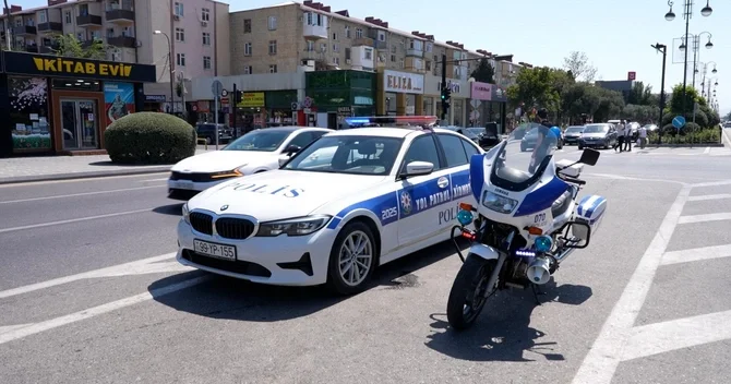 Sumqayıtda sürət həddini aşan, təhlükəli manevrlər edən motosiklet sürücüləri müəyyən olunub