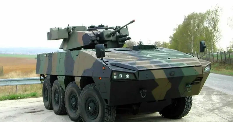 Партия БТР Patria прибыла в Украину