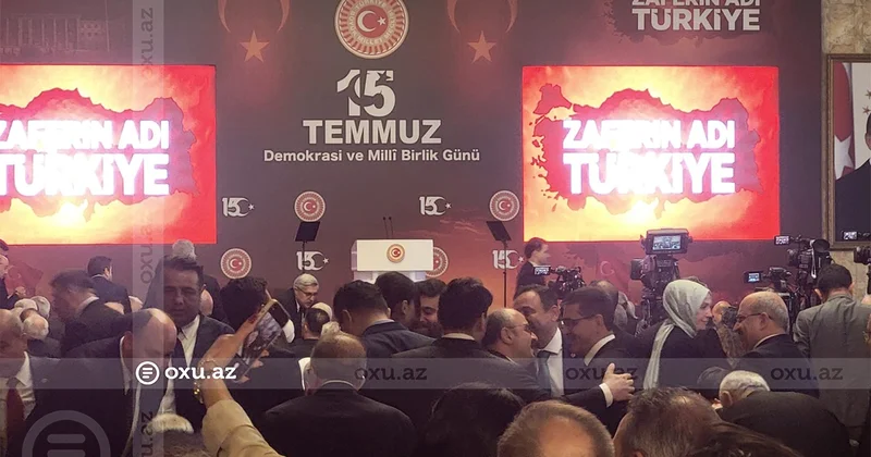 Beynəlxalq media proqramı çərçivəsində Ankarada Türkiyə Böyük Millət Məclisi ziyarət edilib