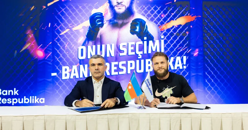 UFC ulduzu Rafael Fiziev Bank Respublikanı seçdi FOTOLAR