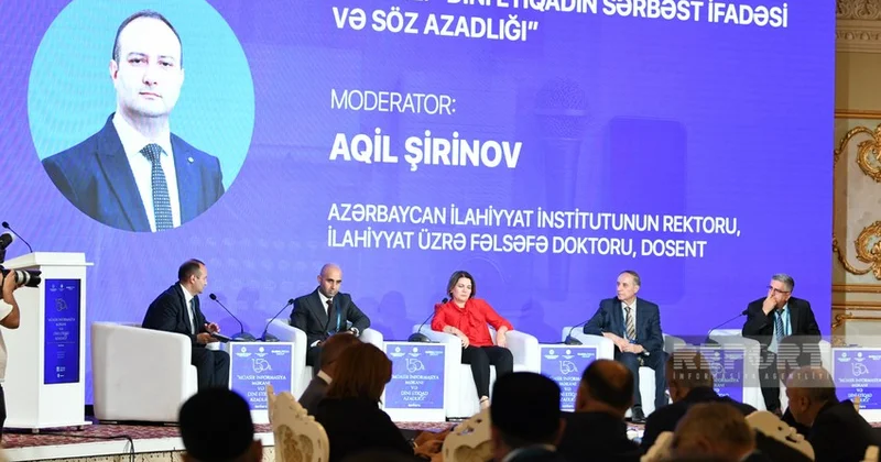 “Dini etiqadın sərbəst ifadəsi və söz azadlığı” adlı panel sessiya təşkil olundu