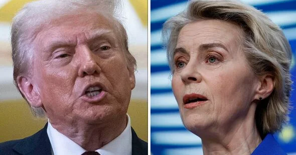 Ursula von der Leyen Trampa nifrət edir