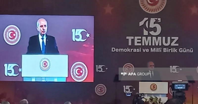 TBMM sədri Türkiyənin yeni Konstitusiyaya ehtiyacı olduğunu bəyan edib