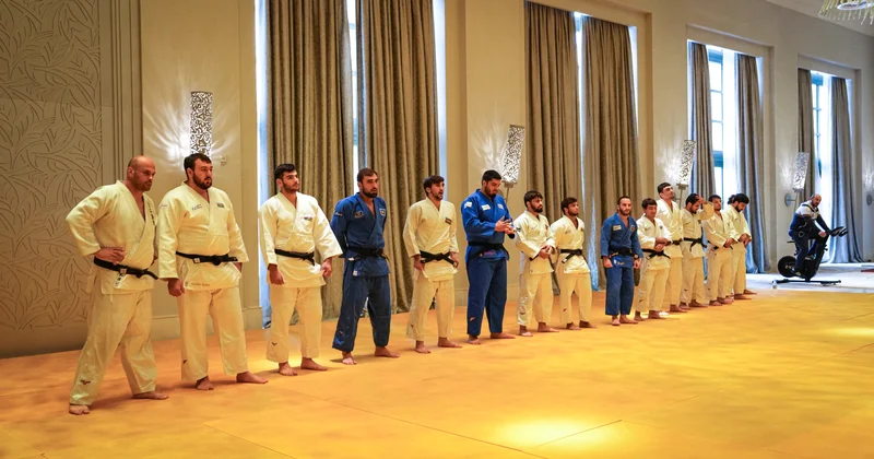 Cüdo millimiz Qusarda Dünya çempionatına hazırlıqları davam etdirir
