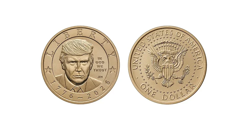 Трамп появится на золотой монете