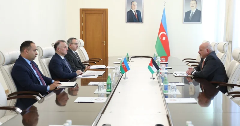 Teymur Musayev İordaniya səfiri ilə görüşüb