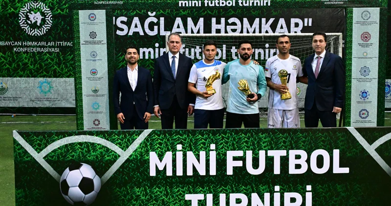 AHİK in təşkilatçılığı ilə keçirilən minifutbol turniri başa çatdı Fotolar