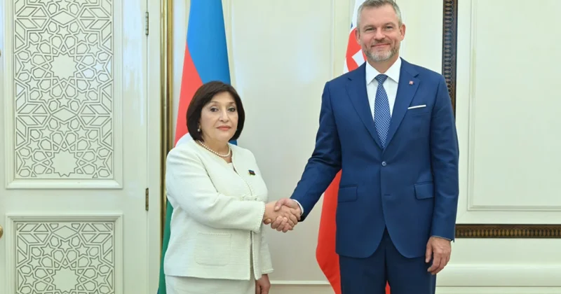 Prezident Peter Pelleqrini Milli Məclisdə olub