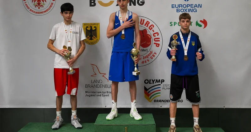 Boks üzrə U 19 millimiz Almaniyadan 6 medalla qayıdır