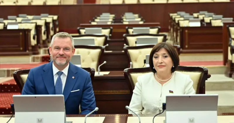 Пеллегрини в рамках визита в Баку посетил Милли Меджлис ФОТО
