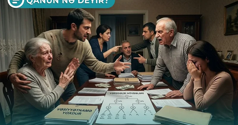 Vəsiyyətnamə olmadan mirasın bölüşdürülməsi qaydası Qanun nə deyir? VİDEO