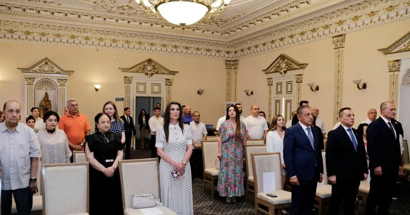 Diasporla İş üzrə Dövlət Komitəsində Azərbaycan və İsrail kinematoqrafçılarının birgə layihəsi təqdim olunub FOTO