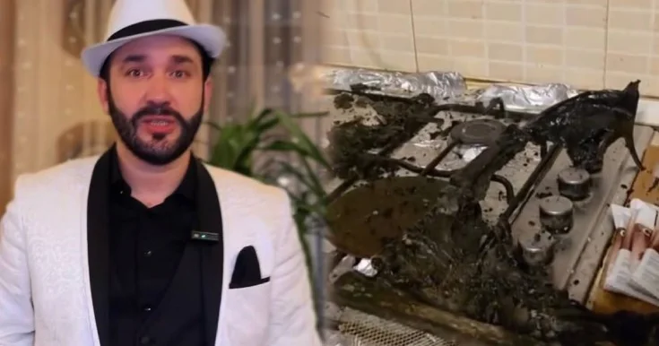 Əməkdar artistin evində yanğın Video