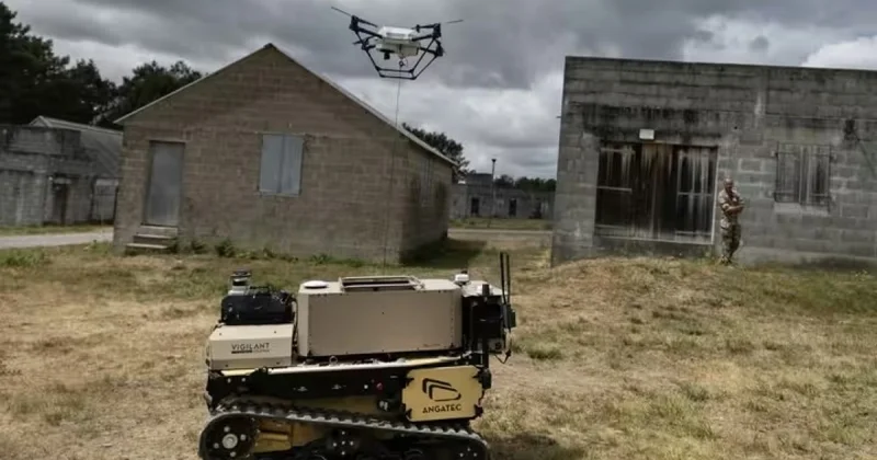 Robotlaşdırılmış “Pendragon” döyüş bölməsi sınaqdan keçirilir