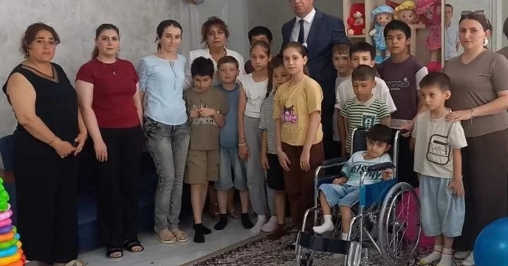 Qusarda əlilliyi olan uşaqlar üçün yeni mərkəz yaradıldı FOTO
