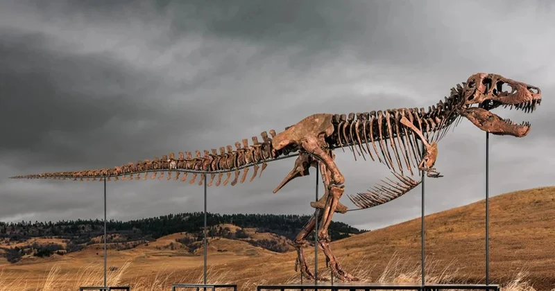 Tiranozavr reks skeletinə görə 50 milyon