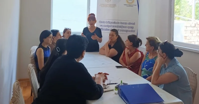 Valideynlər üçün məişət zorakılığı və insan alverinə qarşı maarifləndirmə sessiyası keçirilib