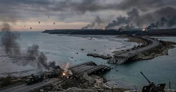 Müharibənin taleyi dəyişir: Krım adaya çevrilir, Azov dənizində...