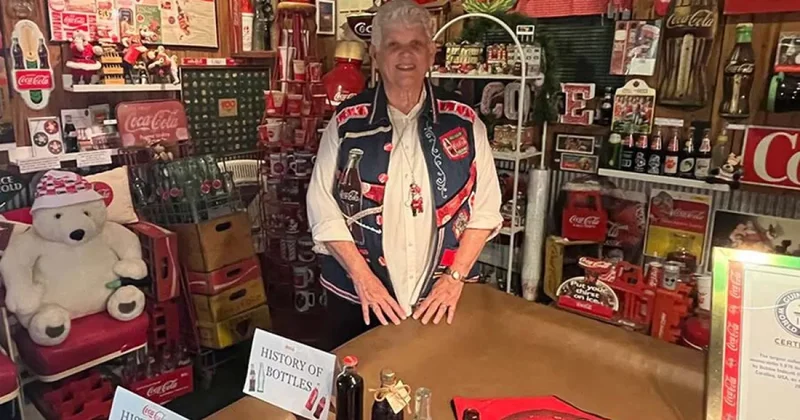 Американка собрала 5623 предмета, посвященных Coca Cola