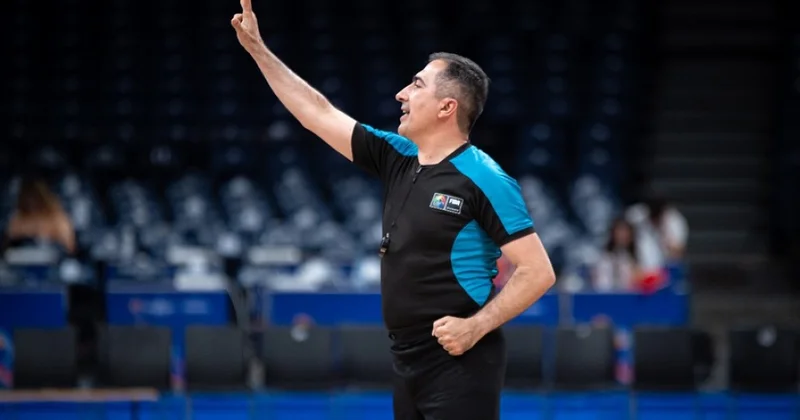Azərbaycanlı referi basketbol üzrə Avropa çempionatının yarımfinal oyununun baş hakimi olacaq