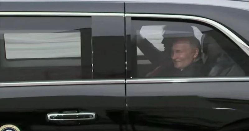 Tramp və Putin danışıqların aparılacağı yerə ABŞ prezidentinin avtomobili ilə yollanıblar VİDEO