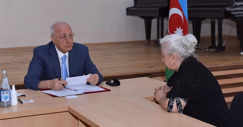 Zakir Fərəcov sakinlərin müraciətlərini yerində dinlədi FOTOLAR