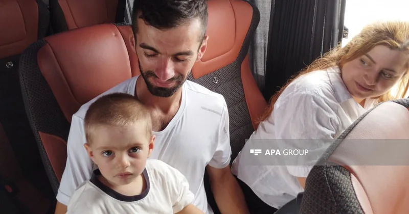 Kolatağ kəndinə ilk köç... FOTOLAR