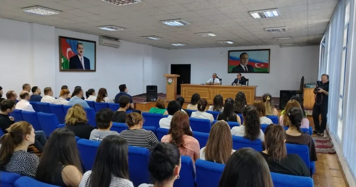 Şəmkirdə hüquqi maarifləndirici tədbir keçirilib