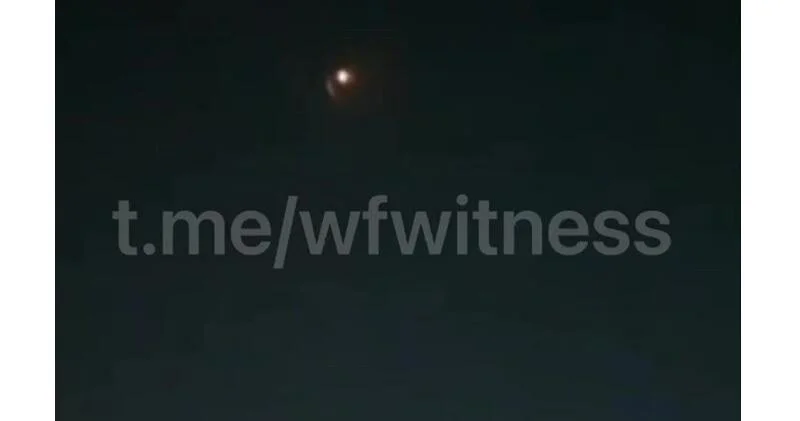 Неопознанные объекты были замечены в небе над Ираном ВИДЕО